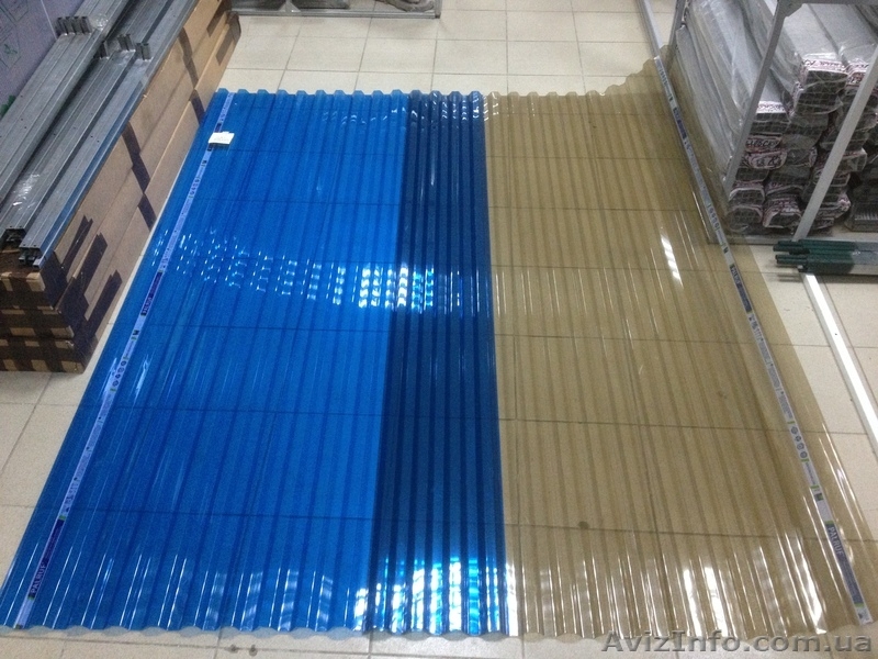 Цветной и прозрачный шифер ПВХ - <ro>Изображение</ro><ru>Изображение</ru> #6, <ru>Объявление</ru> #1010927