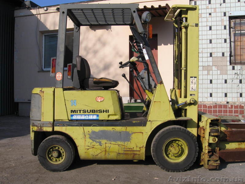 Бензиновый автопогрузчик Mitsubishi KFG14-KF2A с захватом - <ro>Изображение</ro><ru>Изображение</ru> #2, <ru>Объявление</ru> #1061605