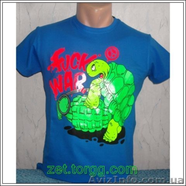 Мужские футболки, с рисунками и без, яркие и классические. - <ro>Изображение</ro><ru>Изображение</ru> #1, <ru>Объявление</ru> #1072806