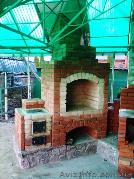 Кладка каминов, барбекю, печей из кирпича с отделкой и без. - <ro>Изображение</ro><ru>Изображение</ru> #5, <ru>Объявление</ru> #1182561