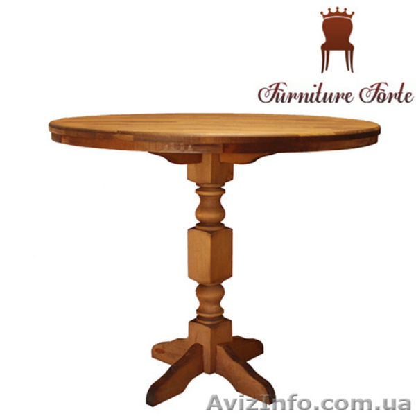 Стол круглый деревянный - <ro>Изображение</ro><ru>Изображение</ru> #2, <ru>Объявление</ru> #1212829