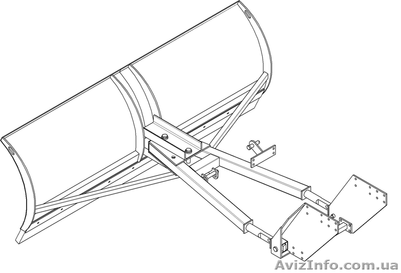 отвал для снега на МТЗ - <ro>Изображение</ro><ru>Изображение</ru> #3, <ru>Объявление</ru> #1213110