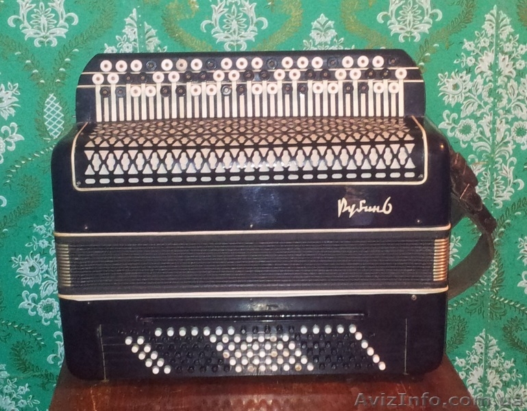 Баян "Рубин-6" черный - <ro>Изображение</ro><ru>Изображение</ru> #1, <ru>Объявление</ru> #1308250