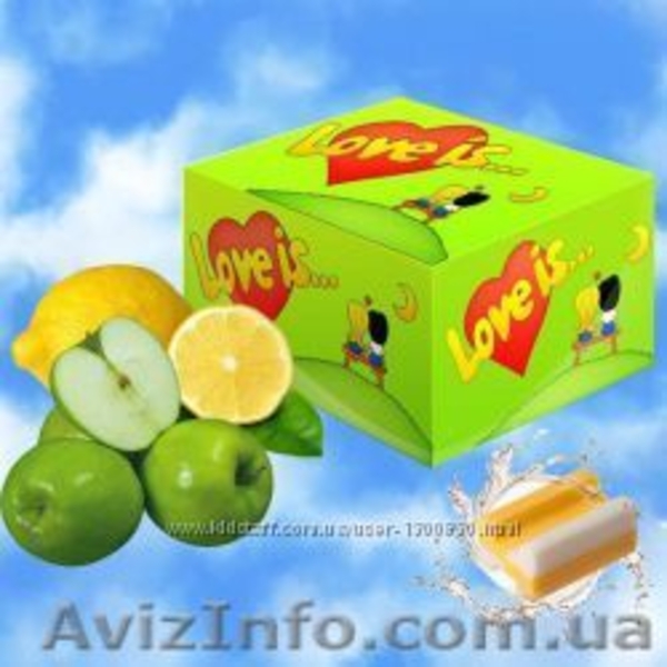Жевательная резинка Love is, Лове ис, Лове из - <ro>Изображение</ro><ru>Изображение</ru> #1, <ru>Объявление</ru> #1384928