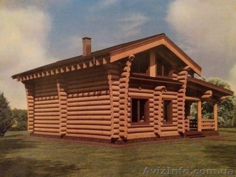 Срочно продам дом-сруб из дикого бревна! - <ro>Изображение</ro><ru>Изображение</ru> #1, <ru>Объявление</ru> #1599780