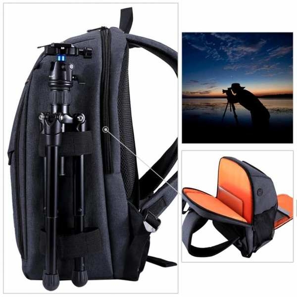 Рюкзак для фотоаппарата PULUZ + Замок + Дождевик - <ro>Изображение</ro><ru>Изображение</ru> #1, <ru>Объявление</ru> #1652865